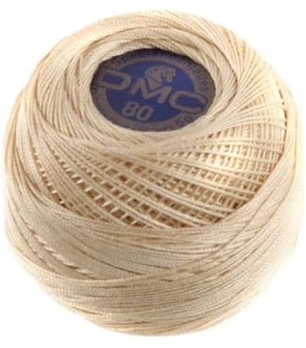 DMC Fil A Dentelles Cotton Crochet Thread 6 Ply 605 - Per 5 Gram Ball