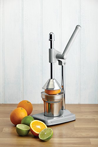 Living Nostalgia Heavy Duty Hebel Zitruspresse, Arm, Grau - 2
