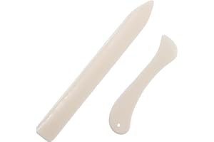 NODCOWS 2 Piezas Plegadora Papel Plegadora de Hueso Scrapbooking Doblar Papel o Cartulinas Finas Dobladora Carpeta de Hueso de Plegado de Encuadernación para Marcar Líneas, Marcador de Pliegues