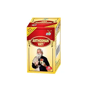 SBS Arthodhan Vati (Pack Of 2) - 100% Pure & Ayurvedic Joint Pain Relief Tablets (30 Tab)