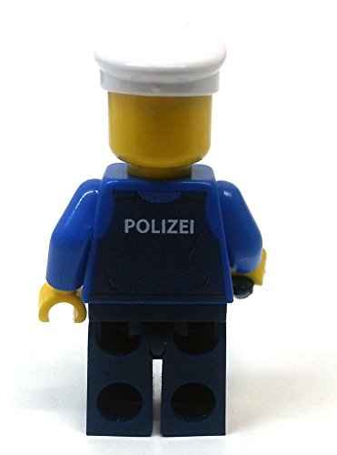 Modbrix 8237 – 2 Stück Deutsche Polizei Custom Minifiguren aus original Lego© Teilen - 6