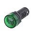 Produktbild LED Blitz Signalleuchte Signallampe Kontrolllampe Mit Summer Ad16-22sm 12V - Grün