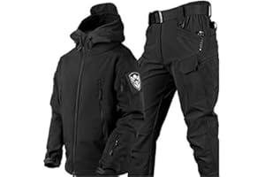 VBVARV Militärische Taktische Herren-Kampfuniform wasserdichte Armee-Kampfanzug-Sets Camouflage Softshell-Jacken-Hosen Jagdkleidung