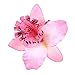 Produktbild Qmcmc Künstliche Blumen Kopf Dekor, Tuch Thai Orchidee Hochzeit Braut Haar Clip Brosche Corsage Handwerk