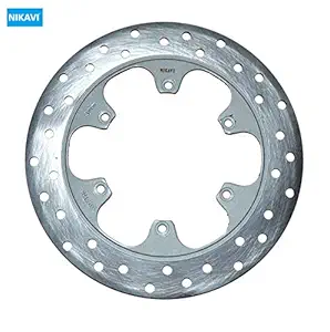NIKAVI DBP05 Front Brake Disc Plate Compatible for Bajaj Pulsar 150 (Front)