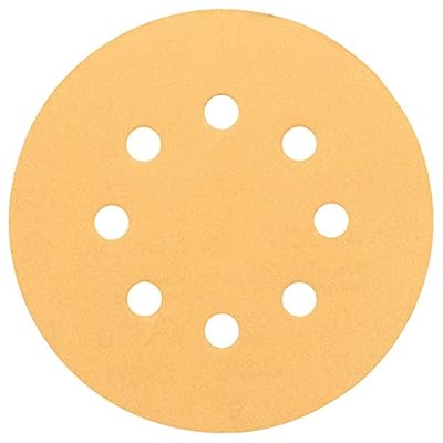 Bosch 2608605084 Disque abrasif pour ponceuse excentrique Ø 125 mm 8 Trous Grain 60/120/240 6 pièces