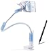 Produktbild First2savvv LR-CQT-03G5 blau Universal Handy Halter Halterung flexible Schwanenhals-Kit lange Arm-Desktop-Bett Küche Gym Faule Haltewinkel-Halter-Standplatz für Huawei Ascend Mate 7 Ascend G7 P7 Ascend G6 Ascend Mate 2 P2 P6 D2 P2 Ascend Mate G620 Ascend Y550 Ascend G630 ZTE Sydney San Francisco II Monte Carlo Miami from Orange ALCATEL IDOL 2s IDOL 2 IDOL a IDOL X+ IDOL mini IDOL s IDOL X HERO 2 HERO 2C HERO POP 2 POP C5 POP S9 mit schwarz Touch-Pen
