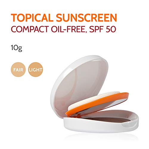 Heliocare Color Oil Free Compact Make Up Spf50 Light 10g