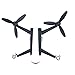 Produktbild 4 stücke Kunststoff Propeller Requisiten Rotor für Parrot Bebop 2 Drohne Quadcopter,SchwarzRot
