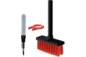 AMZ ACE Keyboard Cleaner Brush 5 in 1 Keyboard Cleaning Kit Multifunctional Laptop Keyboard Earphone Cleaner with KeyCaps Puller for Airpods 2/pro Gaming Mechanical Keyboard