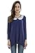 Bearsland Women's Maternity and Nursing Long Sleeves Tee Blue UK Size 12-14
