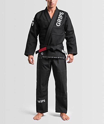 8058093501746 Brazilian Jiu Jitsu Kimono Grips Primero Competition Black A5