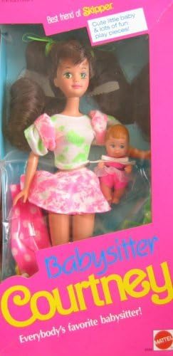 Barbie Babysitter COURTNEY Doll, Best Friend of Skipper (1990)