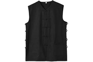 G-LIKE Chaleco de entrenamiento deportivo - tradicional chino hecho a mano estilo tangzhuang artes marciales Kung Fu Tai Chi Qi Gong Wushu Taekwondo uniforme camisa deportiva ropa para hombres mujeres