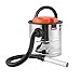 Dicoal DI1200INOX - Aspirador de cenizas (1200 W, 20 L, cuba inoxidable) color plata