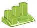 Produktbild Rotho 1103305519 Schreibgerätehalter Büroboy Soho, aus hochwertigem Kunststoff (PS), 18 x 12 x 10 cm, grüner Schreibgerätehalter, Plastik