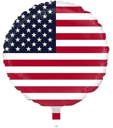 4. Juli Luftballons – USA-Folienballons, 45,7 Cm, Rot-blau-weiß Für Independence Day & Partys