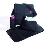 Kaiser 6572225 – Wickeltasche Messenger, Farbe: schwarz - 2