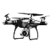 Produktbild Drohne mit Kamera, Wifi 720P / 1080P Kamera Live Video und GPS Return Home 2,4 GHz 4 CH 4 Achsen Gyro RTF RC Quadcopter-Follow Me, Höhe halten, intelligente Batterie, lange Steuerdistanz