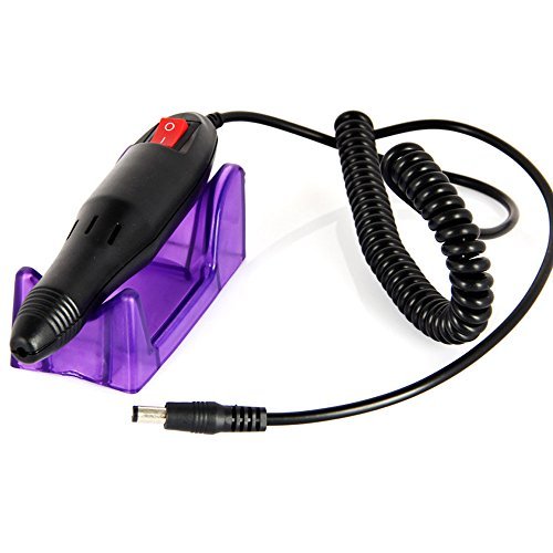 Hengda® 10W Nagelstudio Nagelfräser 14000 U/min Stufenlose Regulierung Set Fräser Maniküre 230v Pediküre Elektrische Nageldesign - 3