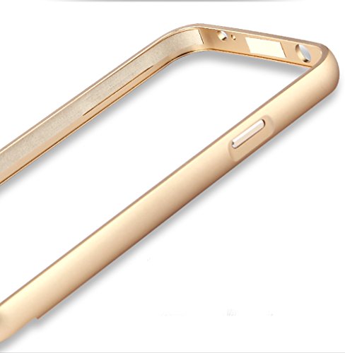 Sunnycase Beliebt Detachable Luxus PC Bumper Rahmen Case Metall Aluminium Frame Hybrid Schutz Hülle Tasche Schutzhülle für Samsung Galaxy S5 I9600 S V / S5 NEO Smart Metall Case Cover + HD Super Klare Displayschutzfolie + Stylus Stift Touch Pen, Gold - 5