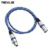 Produktbild Rexlis Microphone Audio Connector 3pin XLR Male to Female Mic Connection Extension Audio Cable Cord Line Nylon Woven