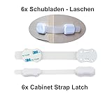 Kinder-Sicherheitsset (33-tlg.), Erstausstattung Baby,Eckschlösser, Eckenschutz, Klemmschutz, Toiletten Schloss, Steckdosenschutz, drehbar, Klemmschutz, Winkelverschluss - 4