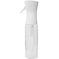 Flairosol Flasche weiß mit Sprühkopf | 300 ml | Kopfüber anwendbar | Feinzerstäuber | Friseurflasche