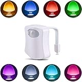 *Fits Any Toilet:Soft PVC neck can be flexibly bent for more convenience, sturdy material makes it easy to stay in shape of any type of bowl and keep steadily. Updated invention for waterproof activities hook and LED bulb make it durable and popular
