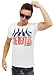 Produktbild THEW BEATLES Abbey Road Herren Slim Fit T Shirt Weiß Größe S