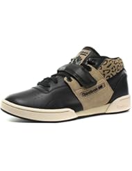 Reebok - Zapatillas para hombre Negro Cheetah/Black/Canvas/Wht