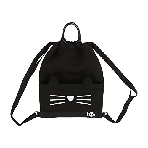 Preisvergleich Produktbild Karl Lagerfeld Kids Rucksack schwarz Katze Choupette