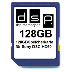 Preisvergleich Produktbild DSP Memory Z-4051557426153 128GB Speicherkarte für Sony DSC-HX60