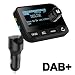 Produktbild Uekars Auto DAB+ Radio Adapter, DAB Transmitter FM Bluetooth Mit Freisprechanruf Digital DAB+ Audio Adapter 2.3" LCD Portable Unterstützung 60 voreingestellte DAB Sender USB/SD Karte Play