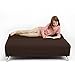 Chocolate Brown 2 Seater Convertible Clic Clac Childrens Sofa Bed