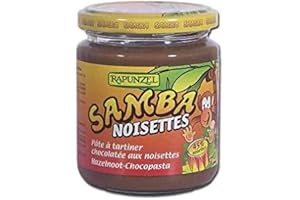 RAPUNZEL - PATE A TARTINER SAMBA 45% NOISETTES 250G
