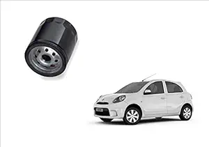 Auto Spare World Engine Oil Filter for Nissan Micra Active 2013-Now Petrol Set of 1 Pcs.