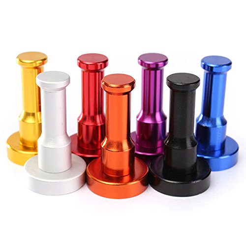 CHENXI Shop Handtuch Wandhaken Badezimmer Aluminium Kleiderbügel Halter Orange - 3