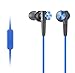 Price comparison product image Sony MDR-XB50AP In-Ear Extra Bass Headphones with In-Line Control - Blue