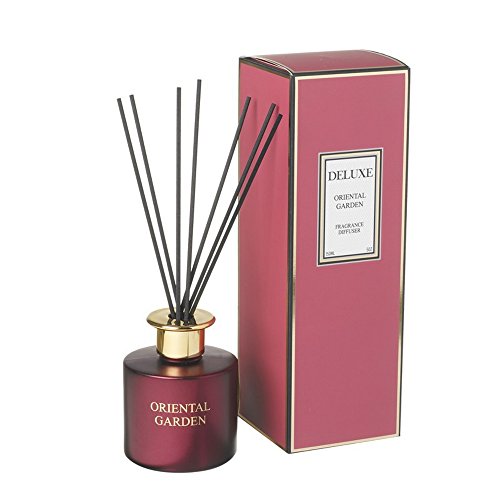 Heaven Sends Oriental Garden Scent Diffuser Bottle – Red (9.1x9.1x27cm) (Burgundy)