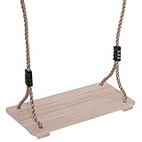 ✅COLUMPIO PARA NIÑOS: Este columpio tiene un asiento que mide 40 x 16 cm y es adecuado para niños hasta 70 kg. A tus hijos les encantará columpiarse, es un juego tradicional que gusta a niños de todas las edades.