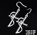 Hosaire 1 Pair Earrings Fashion Elegant Women Girls Jewelry Crystal Cross Diamond Earrings Stud Clip For Holiday Gifts