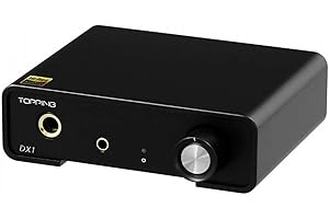 TOTAUDIO Topping DX1 DAC/Amp pour écouteurs format compact Noir