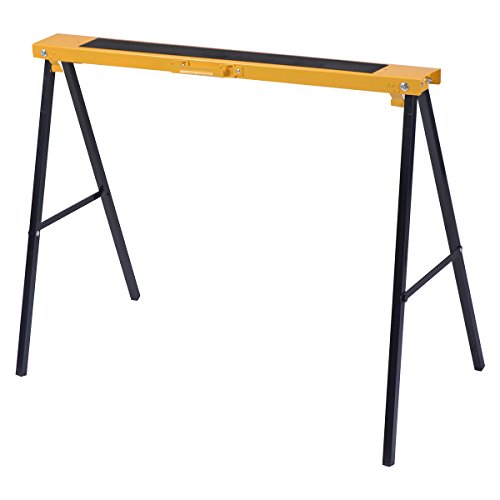2er Set Gerüstbock Sägebock Holzsägebock Klappbock Arbeitsbock Unterstellbock Stützbock Klappbar Metall - 2