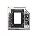 Produktbild Laileya 9.5mm HDD Caddy SATA 3.0 für 2,5" SSD-Fall-Festplattengehäuse für Notebook Festplattenhalterung