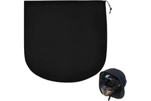 LAISHUNHE Universal Helmtasche Helmschutz Tasche Helmbeutel Helmsack Helmrucksack Fahrradhelme Motorradhelm Tasche für Reithelme Skihelme mit Kordelzug Schwarz Tragbar Tasche Basketballtasche