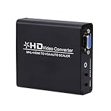  MHL/HDMI zu VGA Konverter Auto Scaler Video Stecker Adapter Digital HDMI zu Analog PC RGB