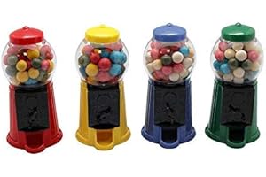 SWEET FLASH Mini Kaugummi - Automat gefüllt und Nachfüllbar 2 Stück x 40 Gramm Geburtstag Party Kinder