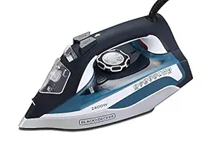 Black + Decker BD BXIR2401IN 2400-Watt Steam Iron (Blue)