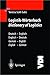 Logistik-Wörterbuch. Dictionary of Logistics: Deutsch-Englisch/Englisch-Deutsch. German-English/English-German (VDI-Buch) by